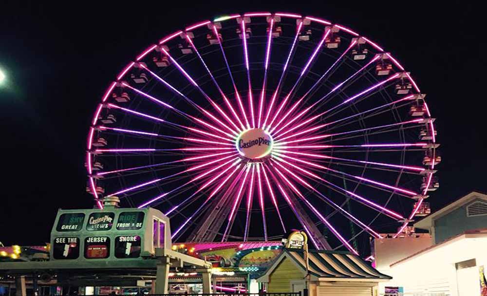 Image result for Casino Pier & Breakwater Beach ferris wheel"