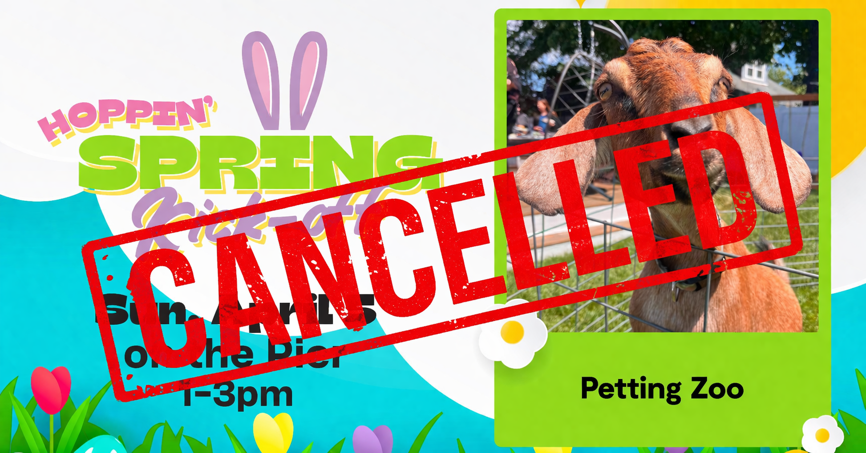 Hoppin’ Spring Kick-off cancelled event