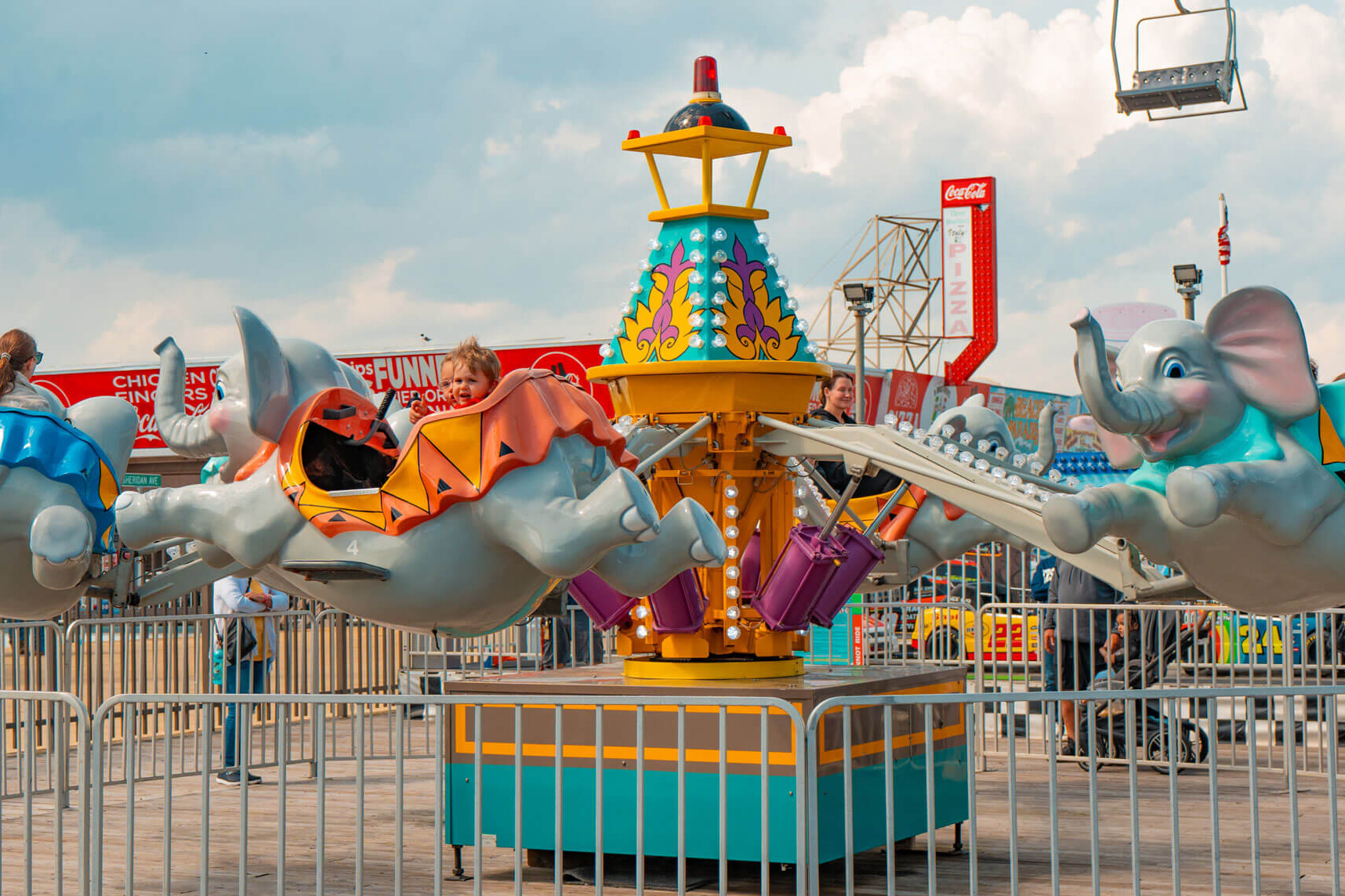 Elephant Express kiddie ride