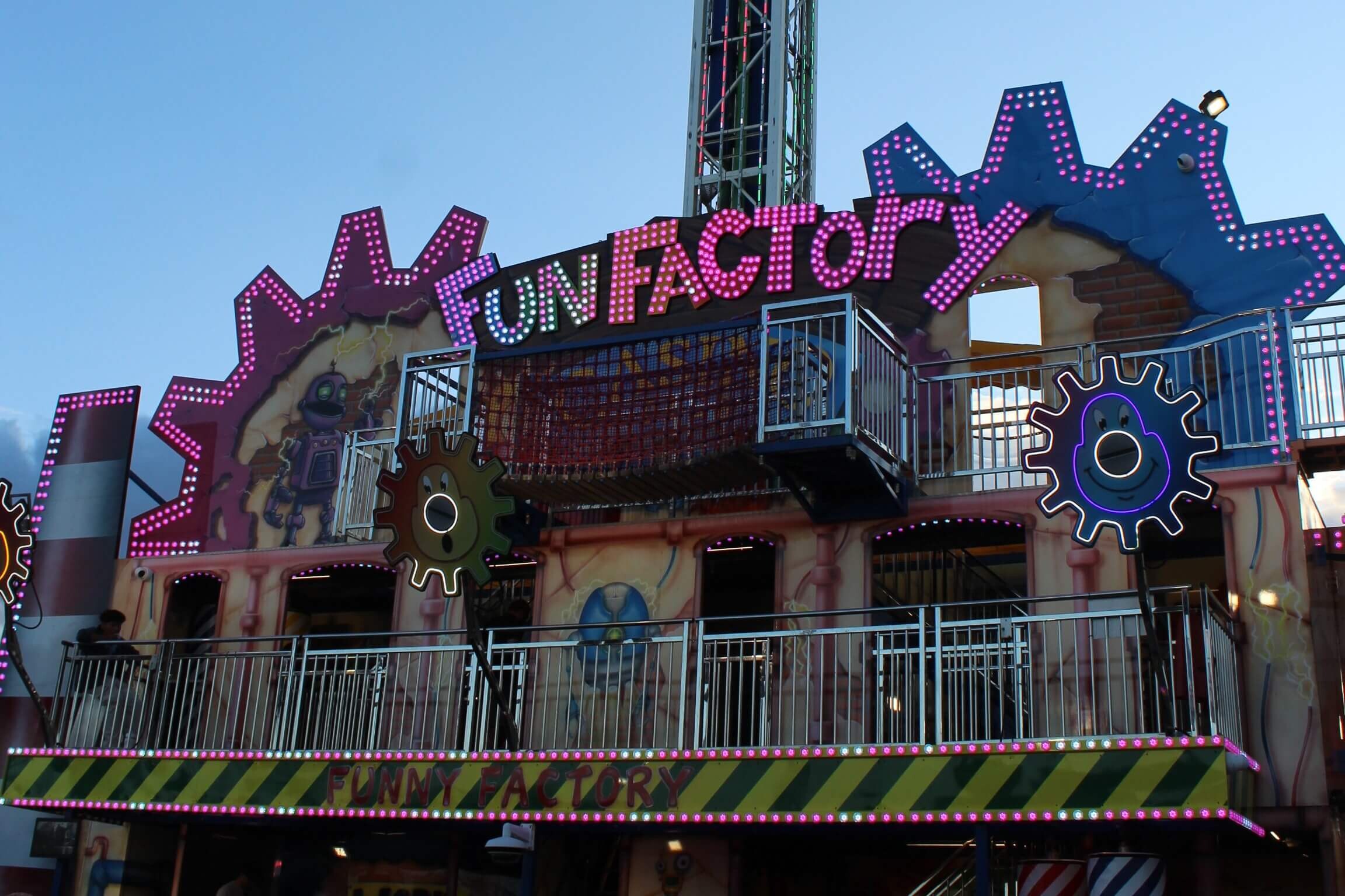 Fun Factory funhouse entrance